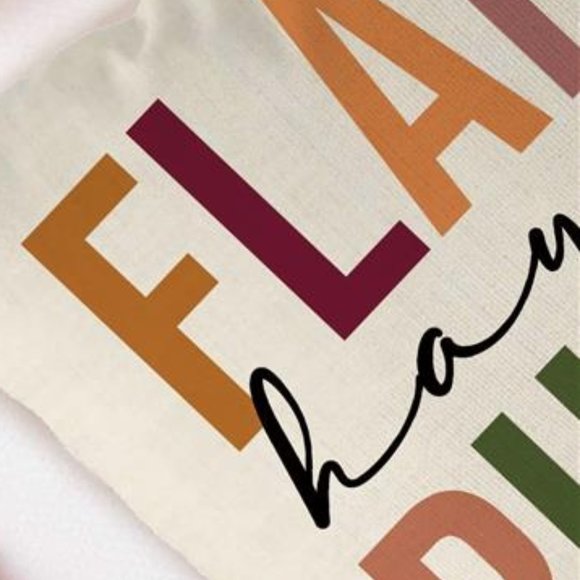 Fall Decor Decorative Pillow Cover Case Thanksgiving Farmhouse Cottage Accent - Picture 7 of 9